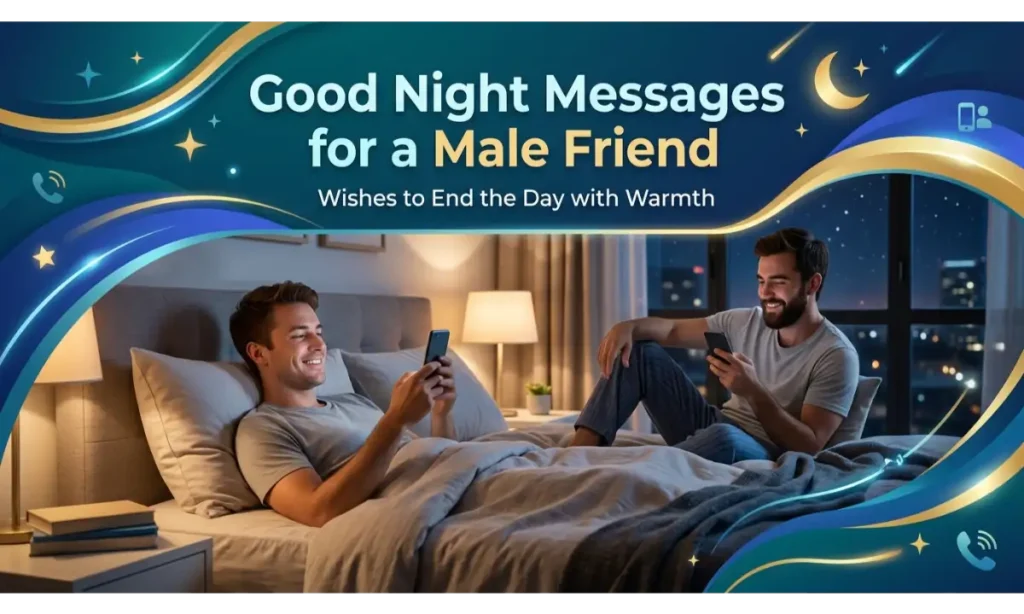 Messages For A Male Friend