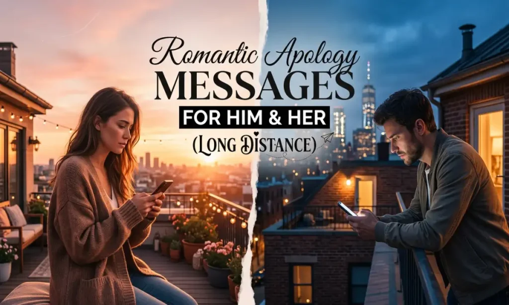 Messages For Him & Her Long Distance