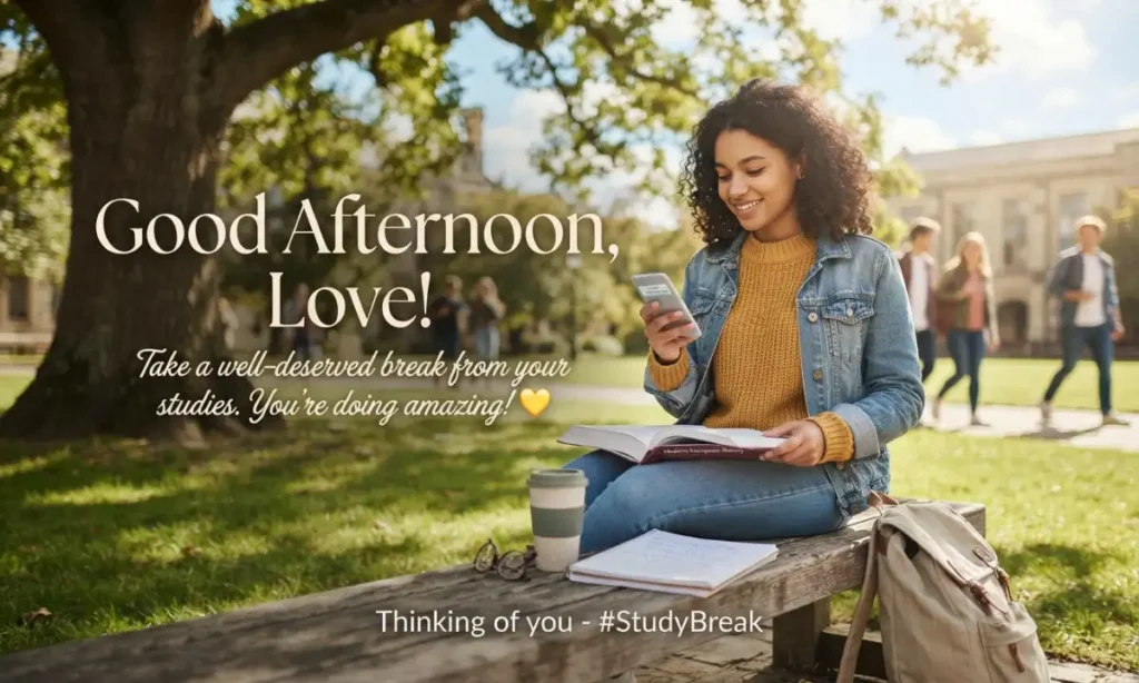On A Study Break Or Class Day