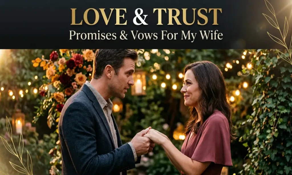 Promises And Vows For My Wife