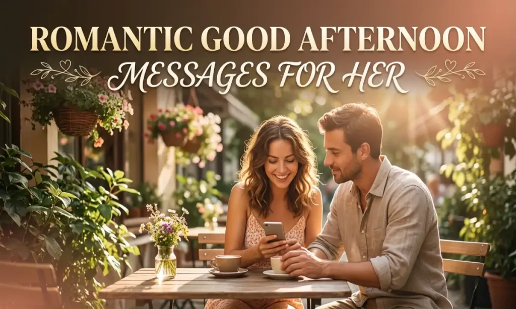 Romantic Good Afternoon Messages