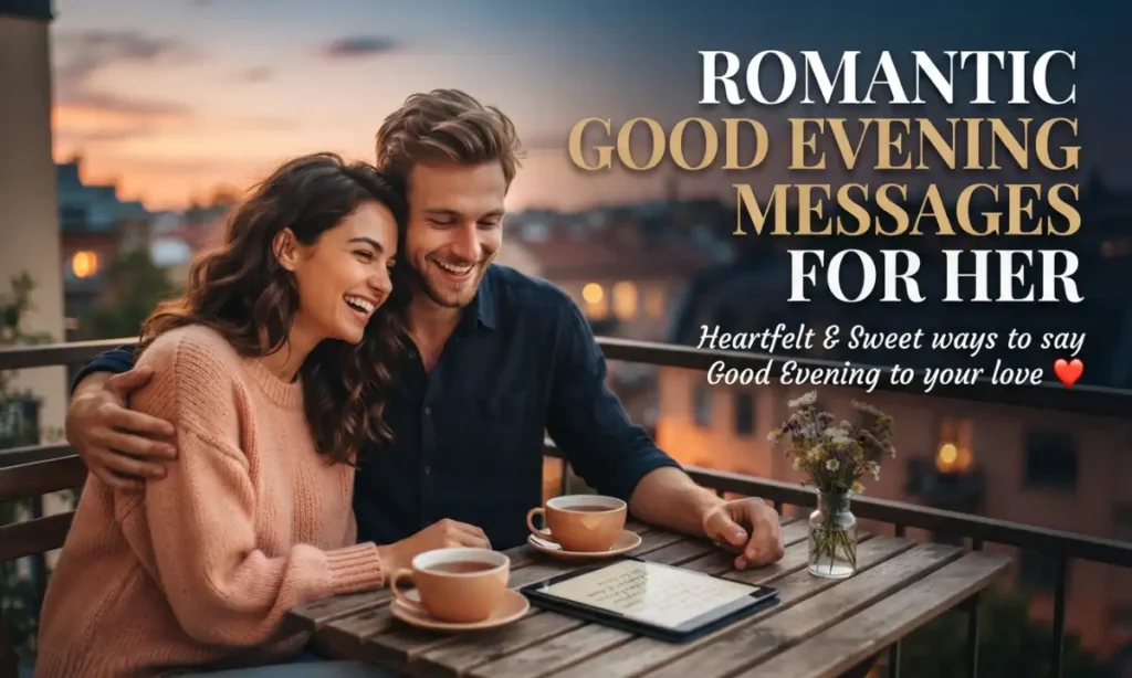 Romantic Good Evening Messages For Her