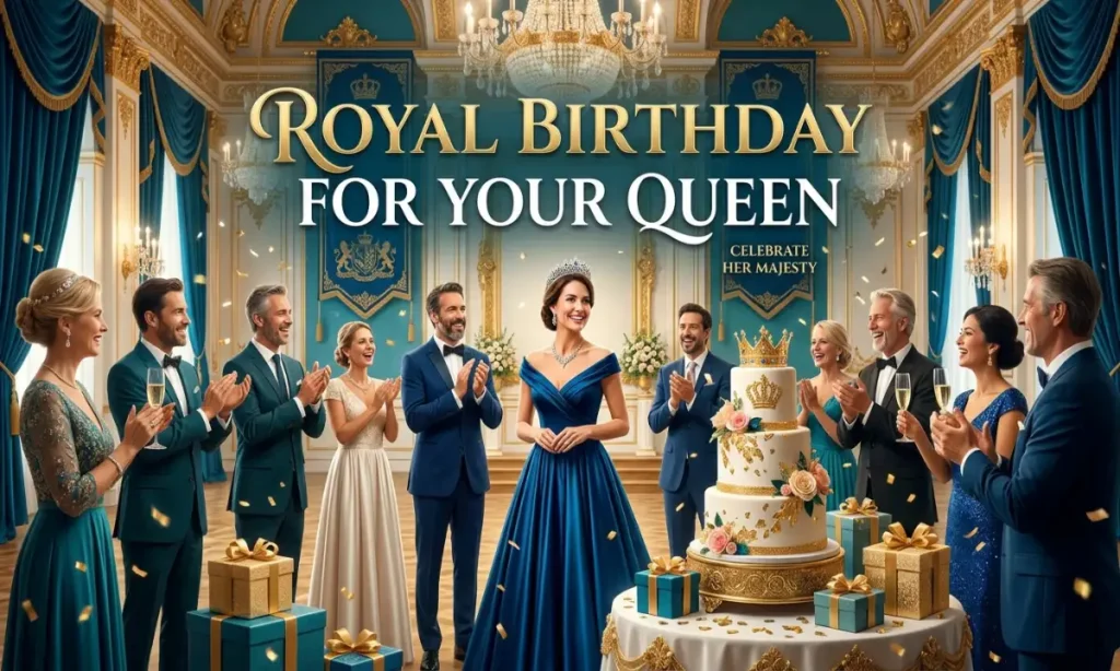 Royal Birthday Wishes for Your Queen