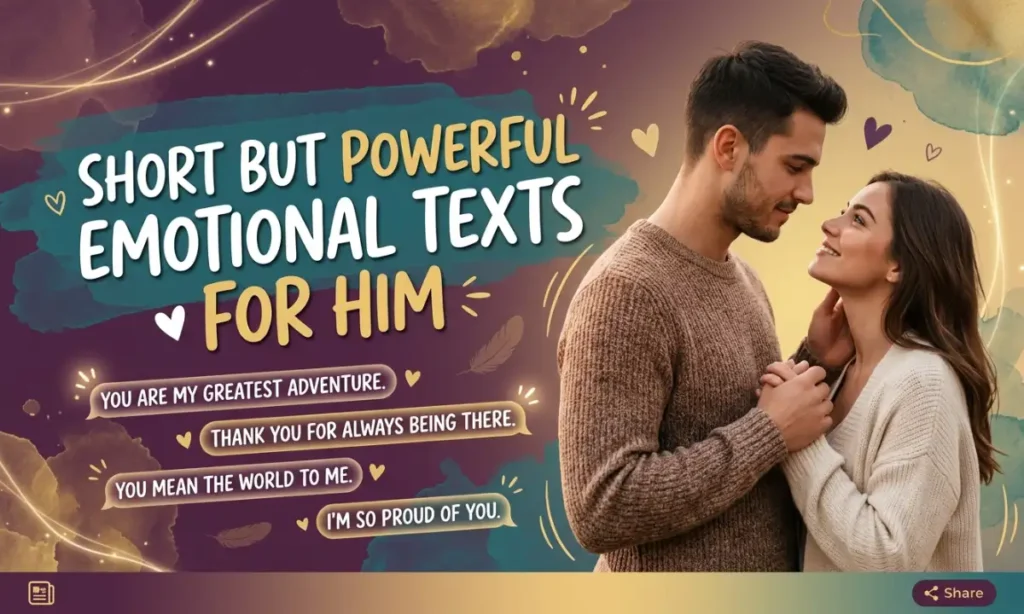 Short But Powerful Emotional Texts