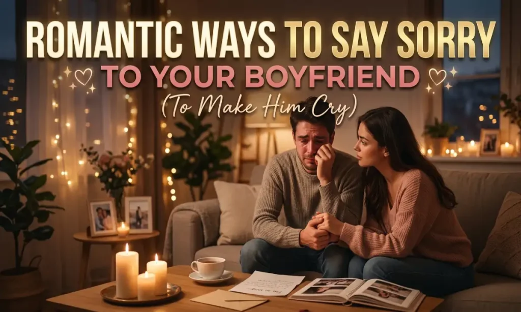 Sorry To Your Boyfriend To Make Him Cry
