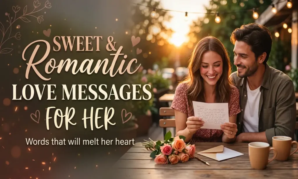Sweet And Romantic Love Messages For Her