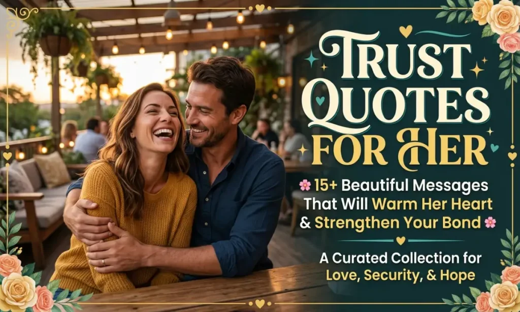 Trust Quotes For Her