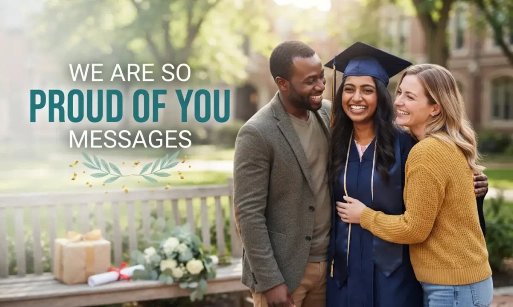 We Are So Proud Of You Messages