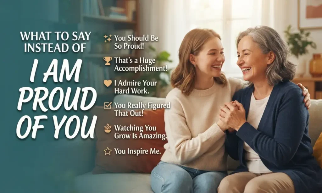 What To Say Instead Of