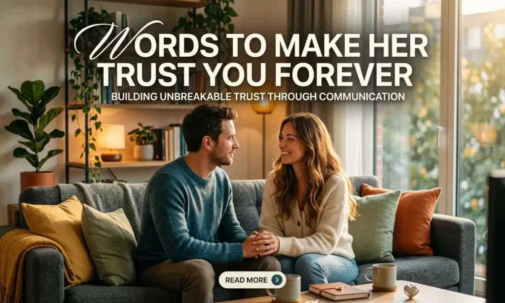 Words To Make Her Trust
