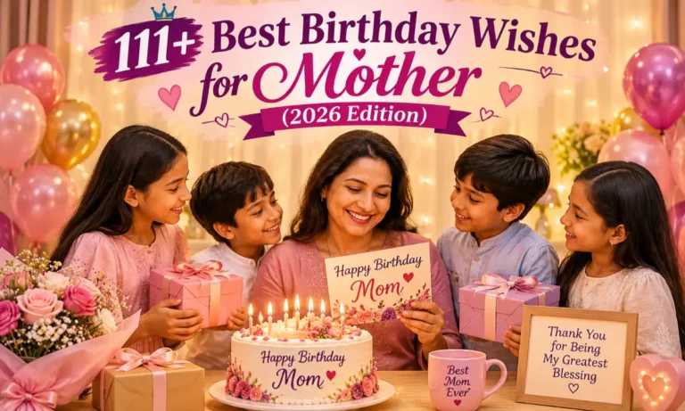 111+ Best Birthday Wishes for Mother