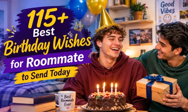 115+ Best Birthday Wishes for Roommate to Send Today