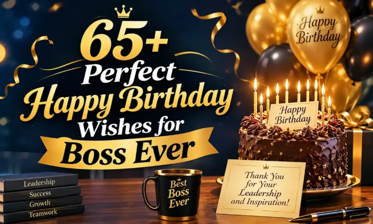 65+ Perfect Happy Birthday