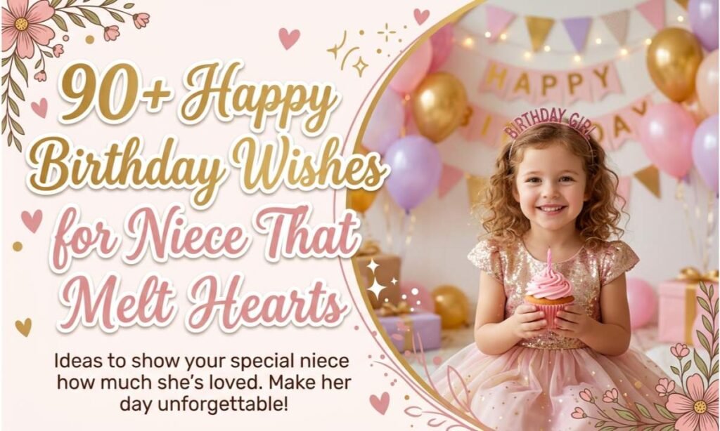 90+ Happy Birthday Wishes for Niece That Melt Hearts