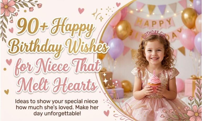 90+ Happy Birthday Wishes for Niece That Melt Hearts