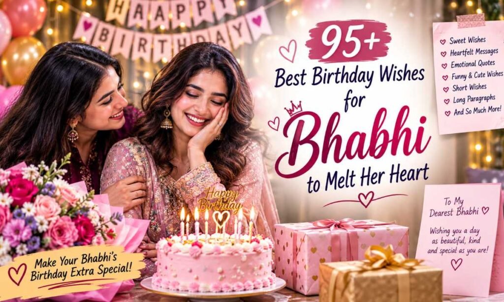 95+ Best Birthday Wishes for Bhabhi