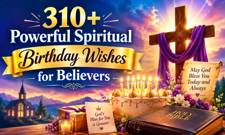 310+ Powerful Spiritual Birthday Wishes for Believers