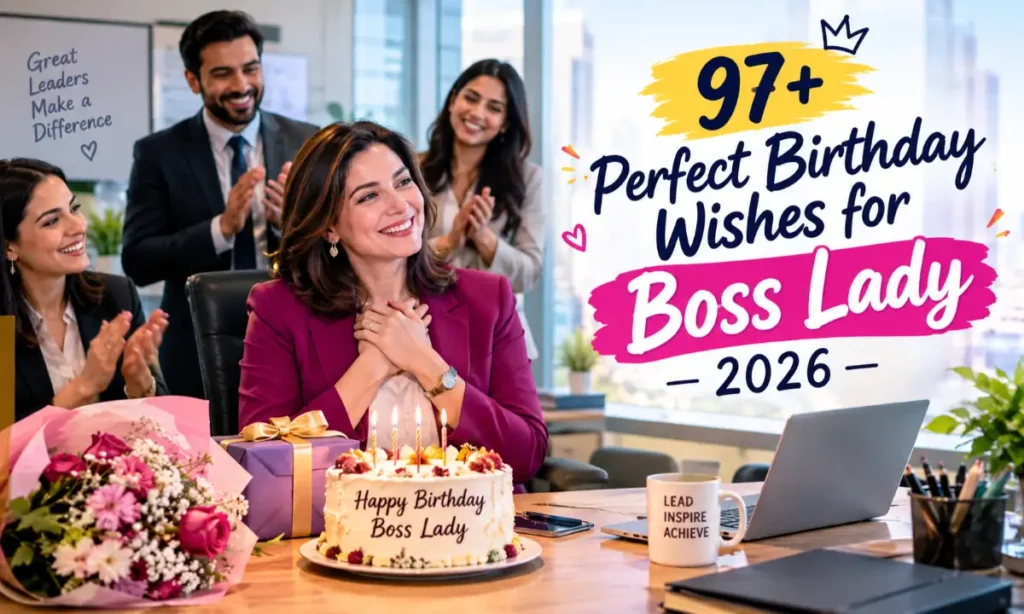 97+ Perfect Birthday Wishes for Boss Lady 2026