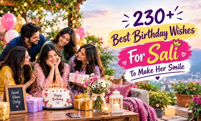 Best Birthday Wishes For Sali