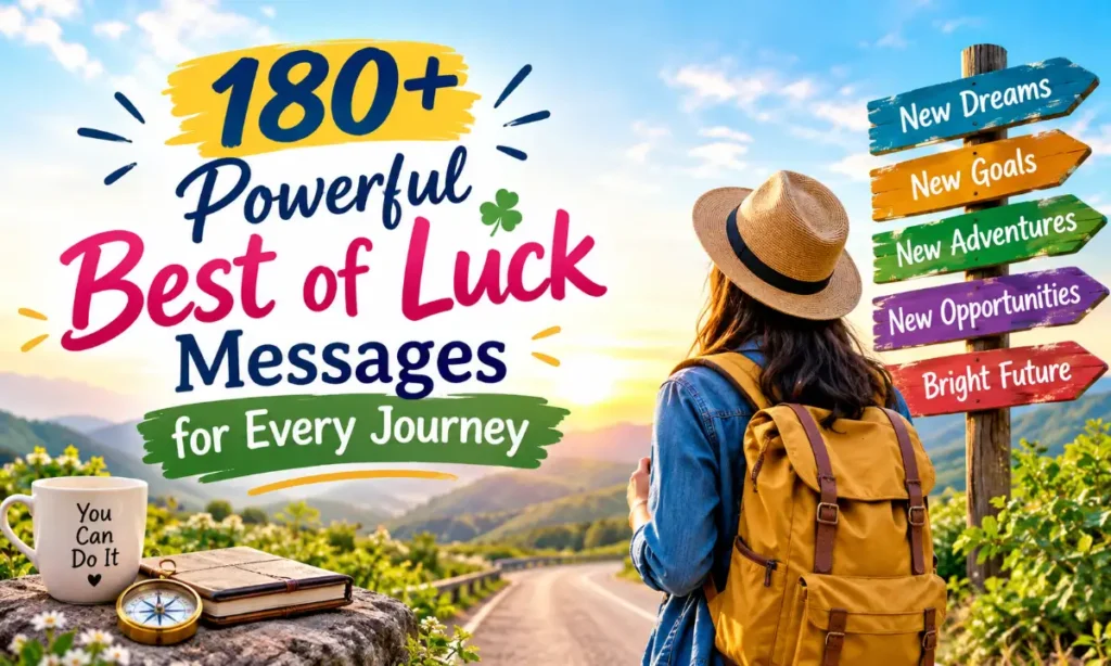 Best of Luck Messages