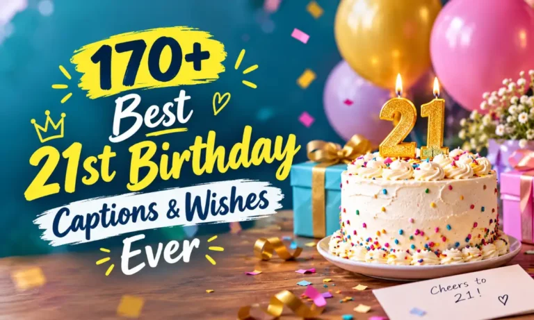 Birthday Captions & Wishes Ever