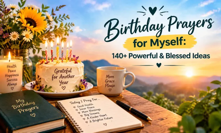Birthday Prayers for Myself 140+ Powerful & Blessed Ideas