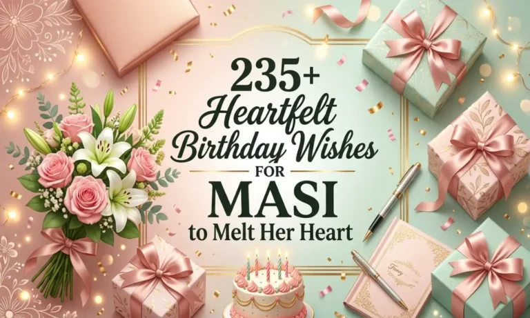 Birthday Wishes For Masi