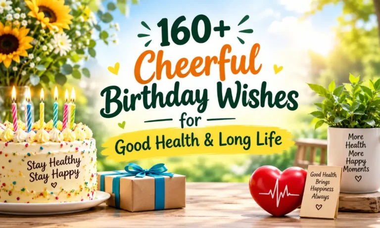Birthday Wishes for Good Health