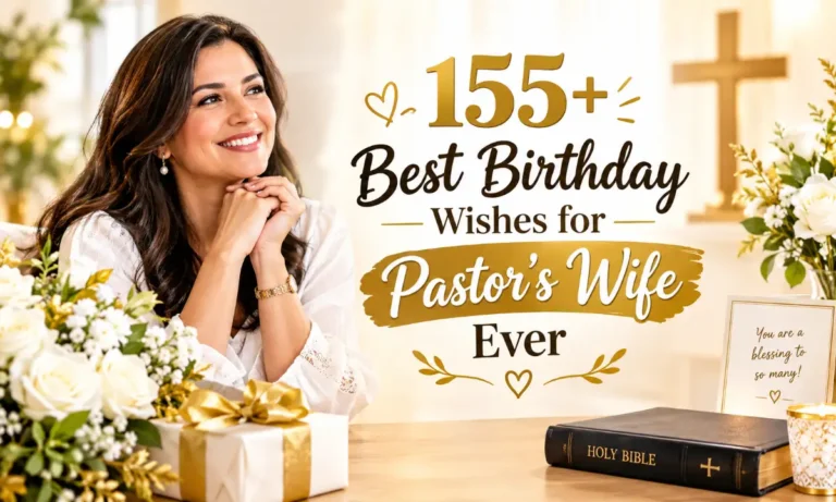 Birthday Wishes for Pastor's Wife