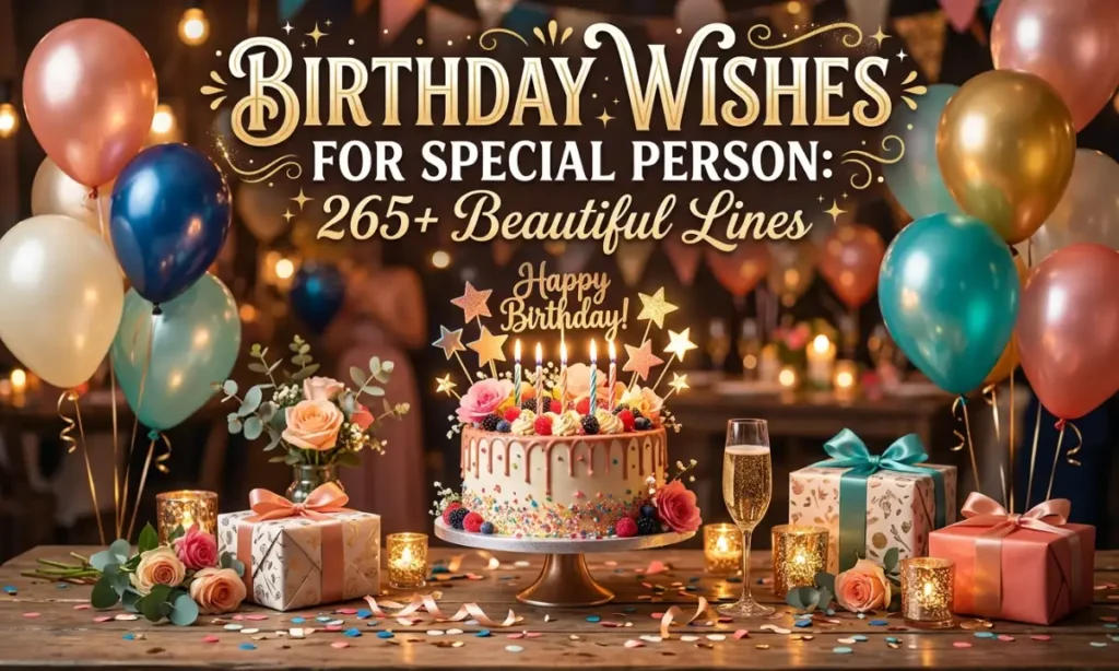 Birthday Wishes for Special Person