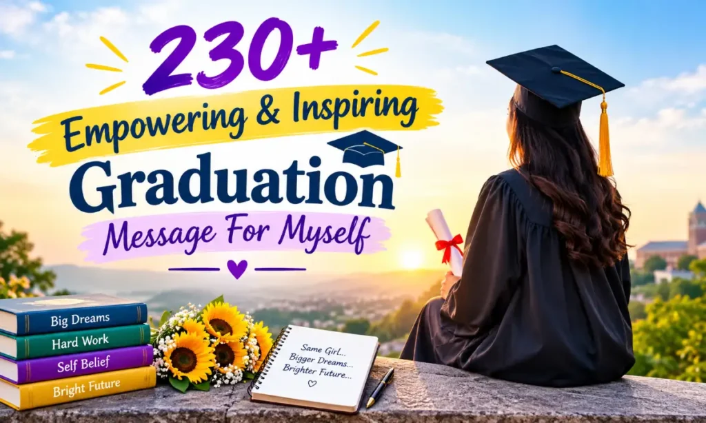 Inspiring Graduation Message For Myself