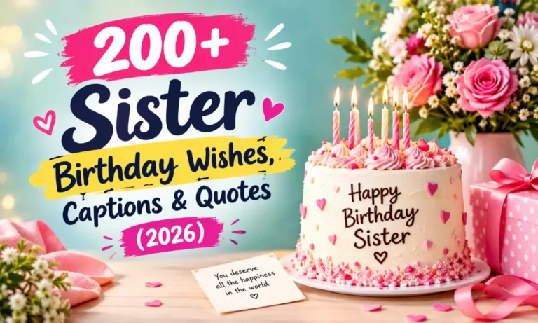 Sister Birthday Wishes