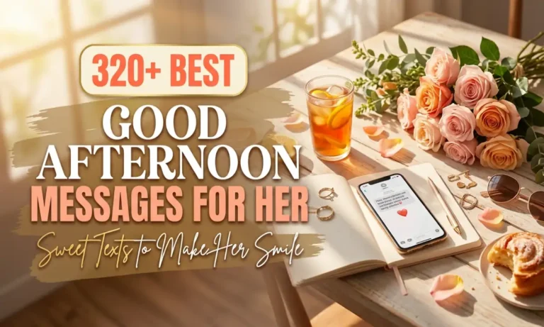 Good Afternoon Message for Her