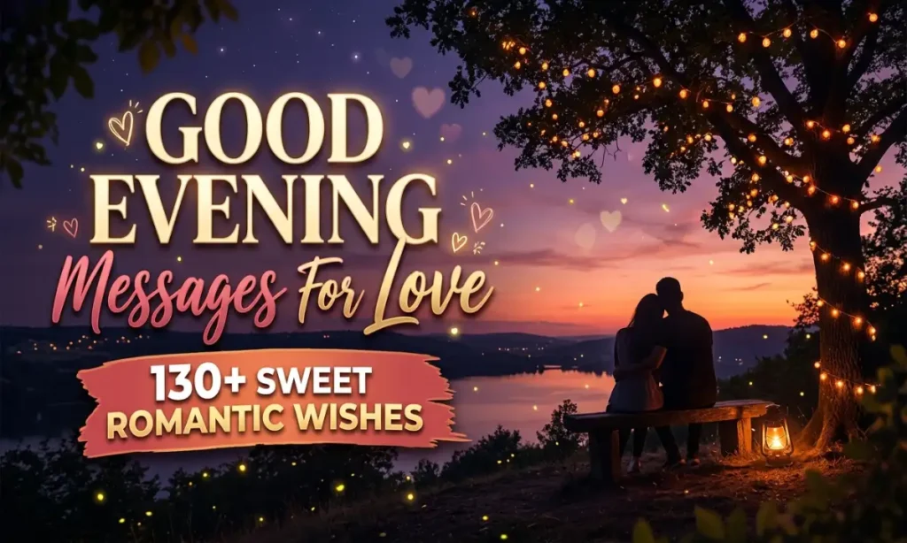 Good Evening Messages For Love