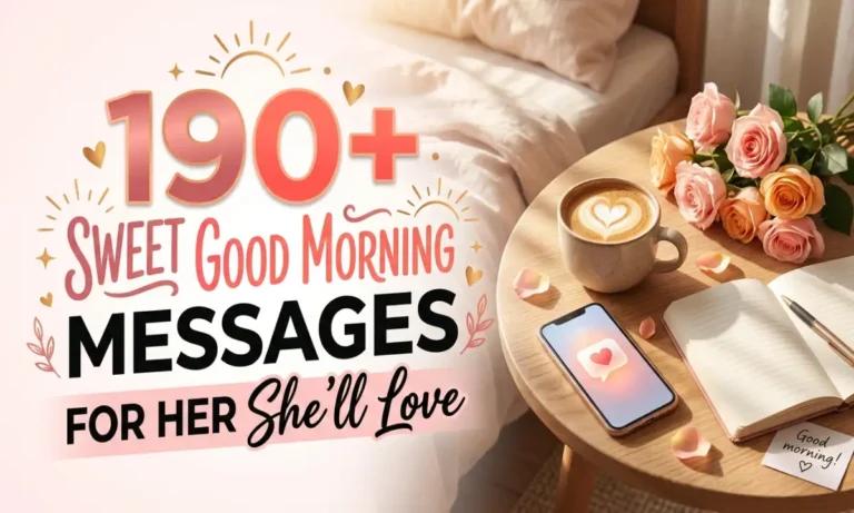 Good Morning Messages for Her