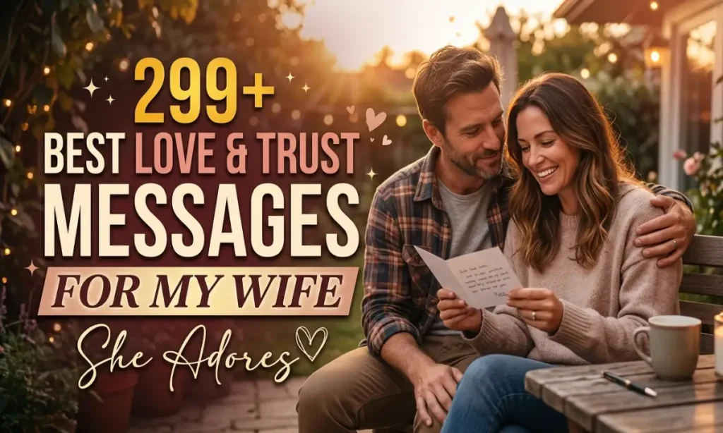 Message For My Wife