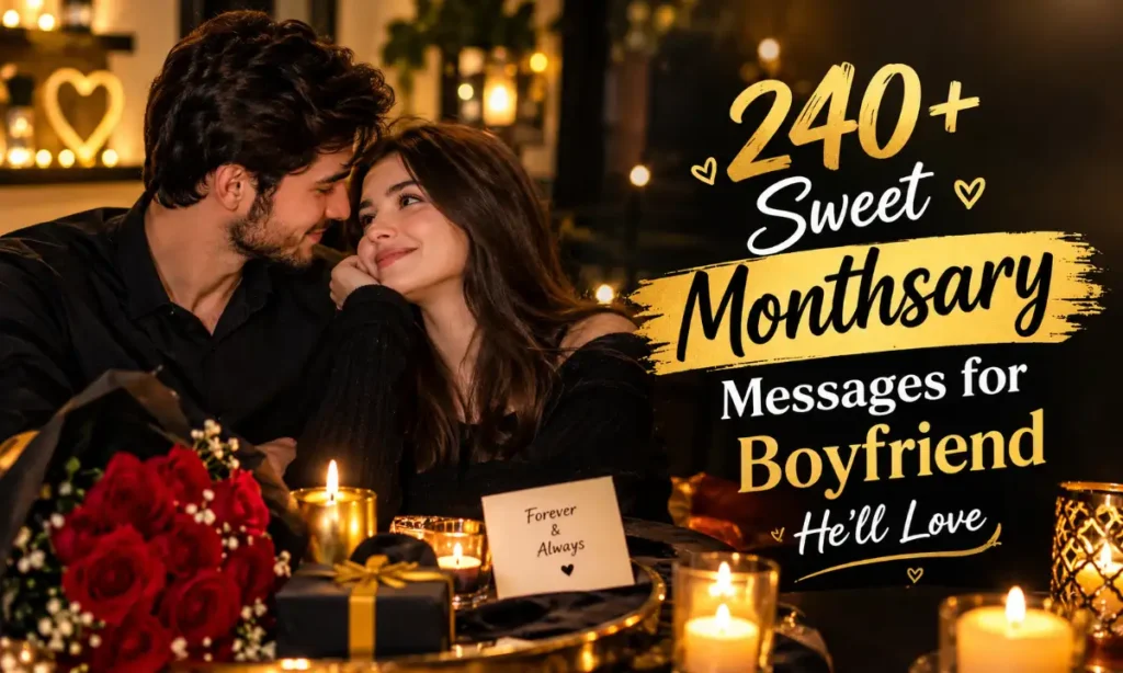 Monthsary Messages for Boyfriend