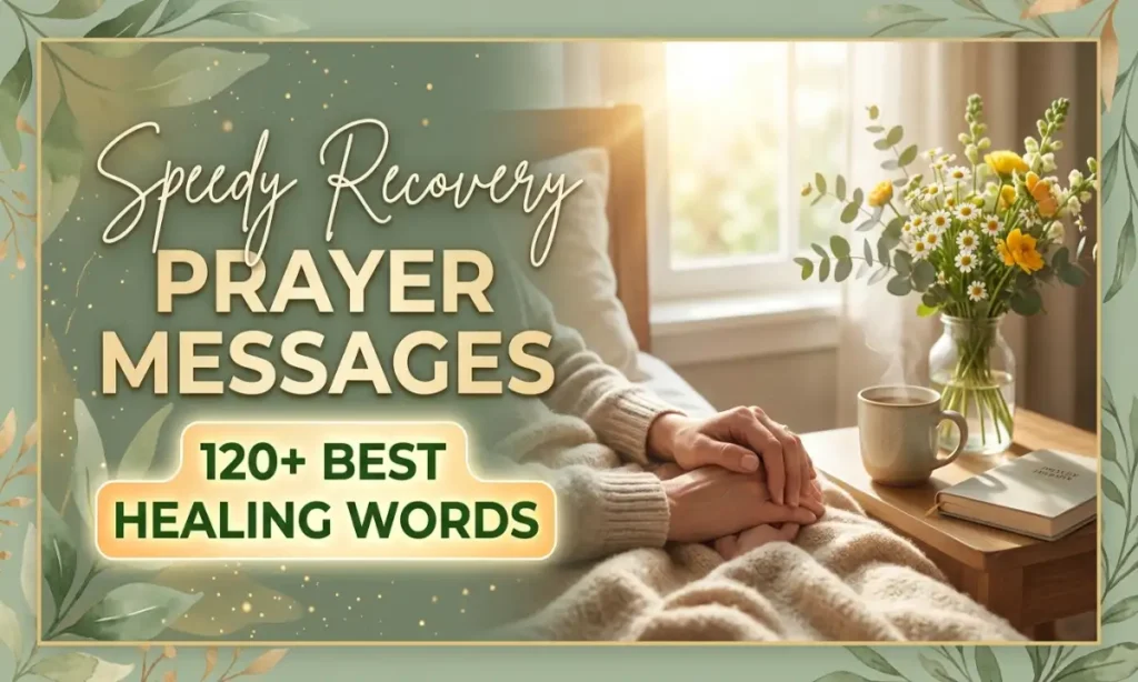 Speedy Recovery Prayer Messages